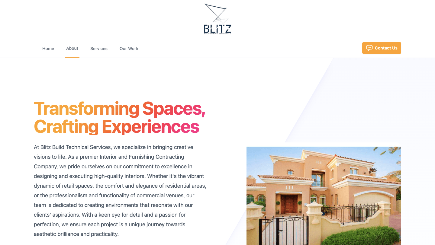 Blitz Tech — project visual 3