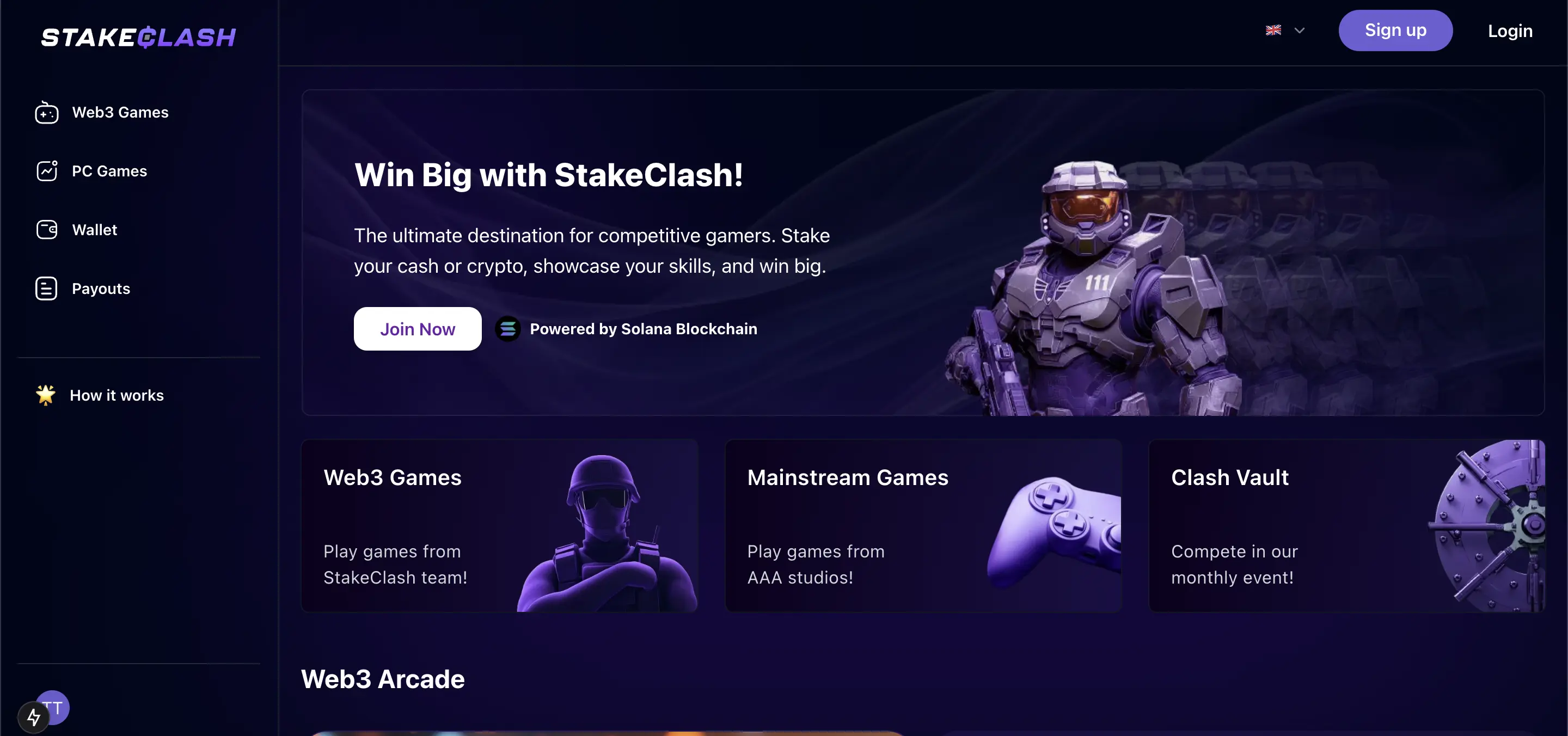 Stakeclash — project visual 2